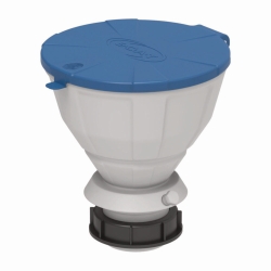 Safety funnel for Arnold vial disposer