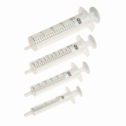 Syringes BD Discardit&trade; II, disposable, 2-piece, PP/PE, sterile