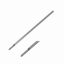 NMR spatula, stainless steel